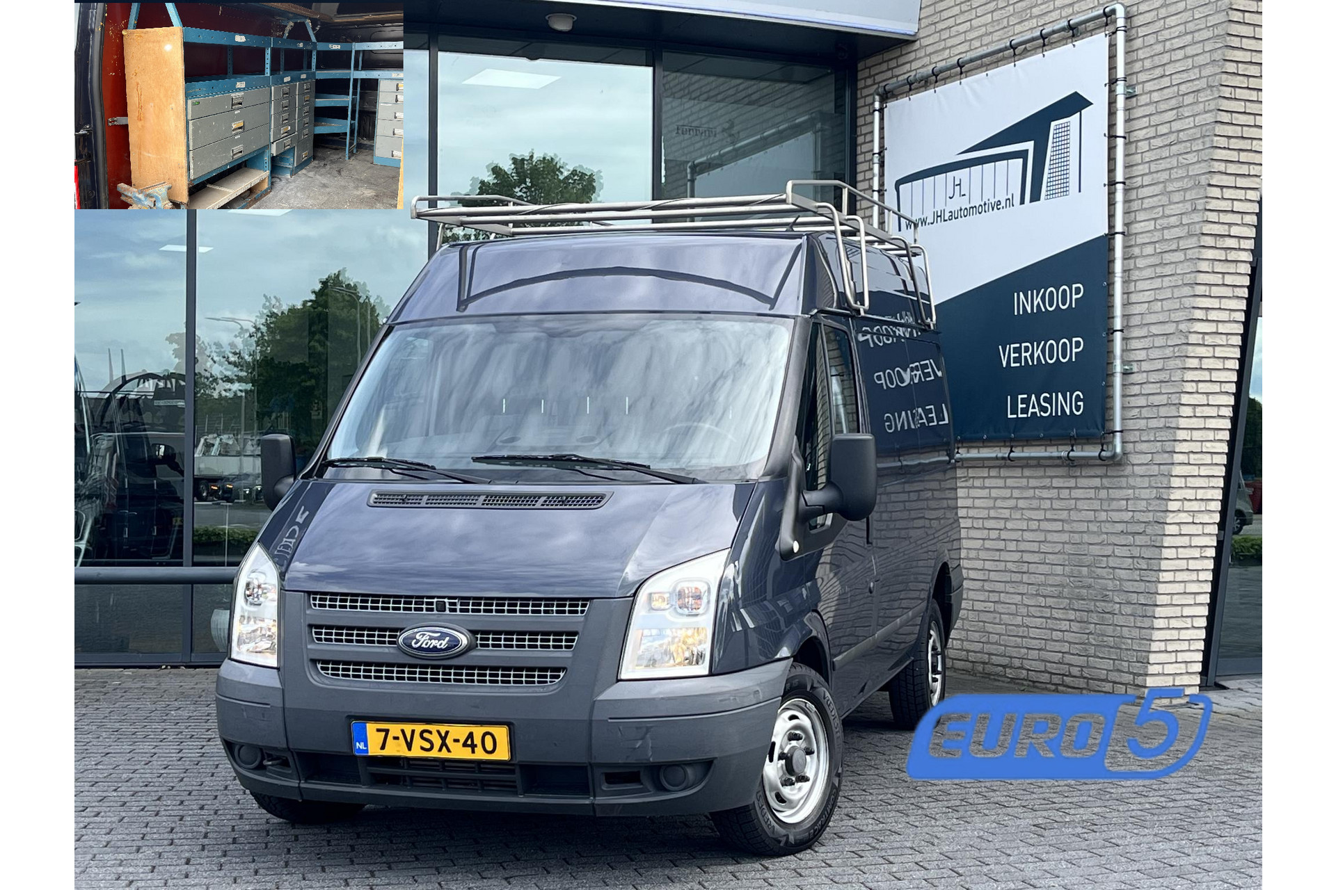 Ford Transit 260S 2.2 TDCI*INBOUW*IMPERIAAL*HAAK*3-PERS*